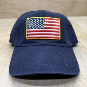 NEW USA Flag Dad Hat Unstructured Cotton Adjustable Cap Hat Blue